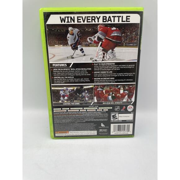 NHL 07 (Microsoft Xbox 360, 2006) Complete W/Manual - Picture 2 of 4
